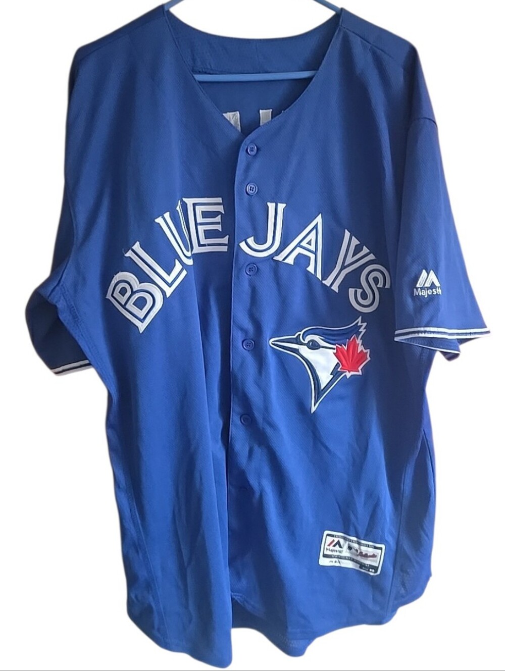 Authentic Josh Donaldson #20 Toronto Blue Jays On-Field Majestic Jersey 48